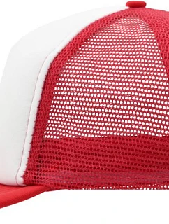MB 5 panelová síťovaná kšiltovka 03. white/red model 22495396 - Daiber