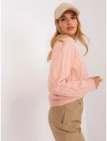 Sweter AT SW model 18955347 brzoskwiniowy - FPrice