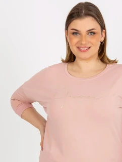 Blúzka RV BZ 8483.69P svetlo ružová