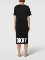 Dámská noční košile model 18201497 001 černá - DKNY Dámská noční košile model 18201497 001 černá - DKNY