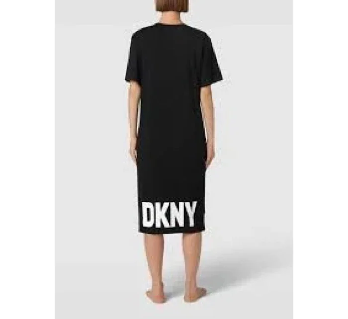 Dámská noční košile model 18201497 001 černá - DKNY Dámská noční košile model 18201497 001 černá - DKNY