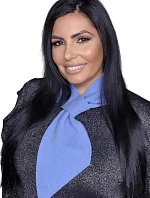 Dámsky šál K.21.881.17 modrá - Kamea