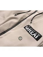 Tenký asymetrický dámsky kakaový prehoz (B8117-12)