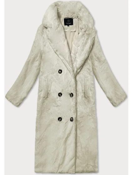 Dámská v barvě ecru s límcem model 21345474 - STELLA FASHION