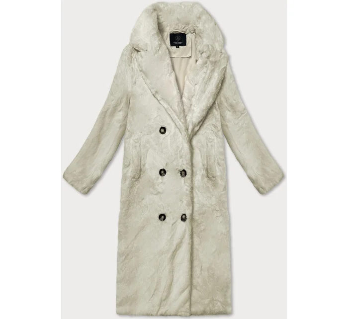 Dámská v barvě ecru s límcem model 21345474 - STELLA FASHION