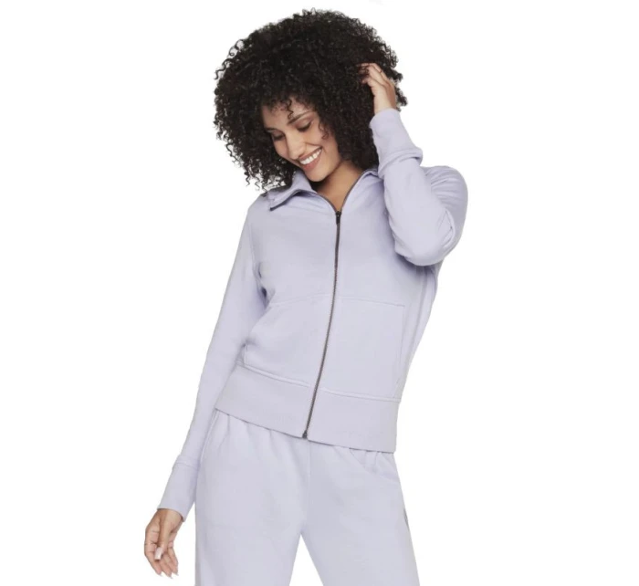 Skechers The Hoodless Hoodie Diamond Jacket W3JA262-LVLP Purple L