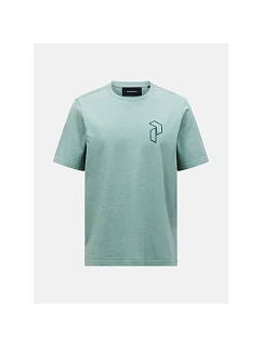 Pánské tričko PEAK PERFORMANCE M Original Graphic Tee, zelené