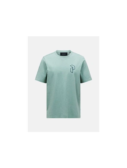 Pánske tričko PEAK PERFORMANCE M Original Graphic Tee, zelené