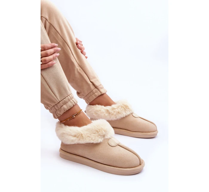 Dámské S Kožešinou Světle Béžová model 21631521 - Boto