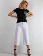 Džínsové nohavice JMP SP B102.32P biela