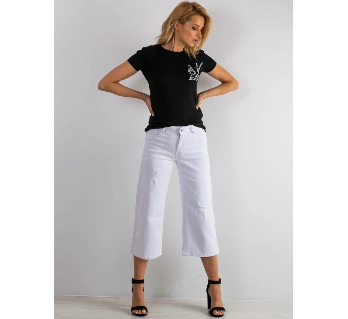 Džínsové nohavice JMP SP B102.32P biela