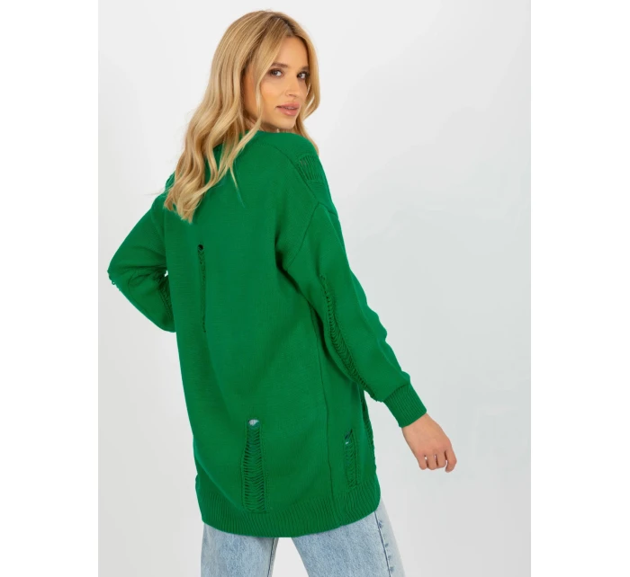 Dámsky kardigan LC SW 8042.12x zelená - FPrice