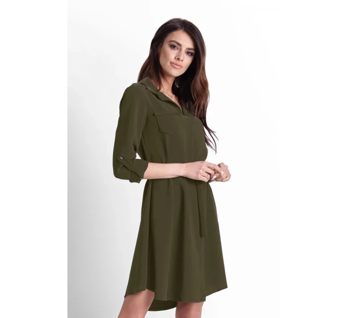 Dámské šaty  khaki  model 18580900 - IVON