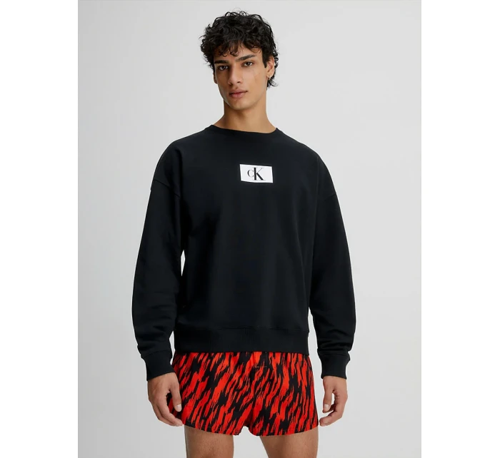 Pánská mikina Lounge Sweatshirt černá model 19685117 - Calvin Klein Pánská mikina Lounge Sweatshirt černá model 19685117 - Calvin Klein