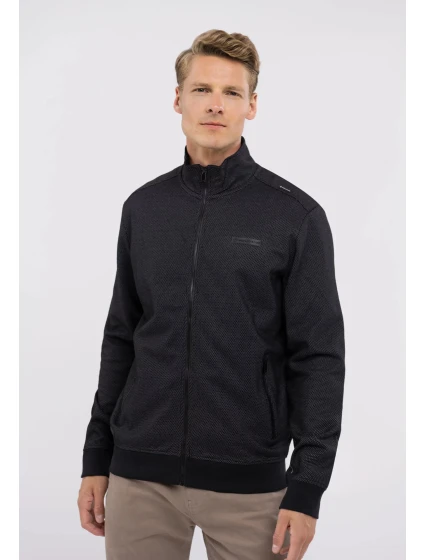 Pánska mikina B-Montero Black with Dots - Volcano