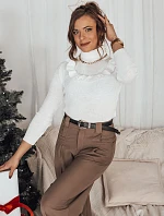 Dámsky sveter NOAH ecru FashionStreet MY1400