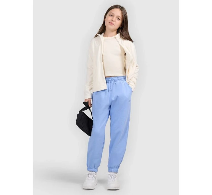 Dívčí fleece s kapucí model 22071464 - 4F