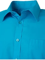 JN 680 Popelínová košile s krátkým rukávem model 22537803 light blue - Daiber JN 680 Popelínová košile s krátkým rukávem model 22537803 light blue - Daiber