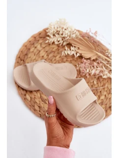 Lehké pěnové dětské pantofle Big Star model 21652754 béžové - Big Star Shoes