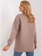 Bluza RV BL model 19394500 ciemny bezowy - FPrice Bluza RV BL model 19394500 ciemny bezowy - FPrice