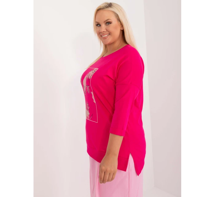 Blúzka RV BZ 8983.07 fuchsiová Blúzka RV BZ 8983.07 fuchsiová