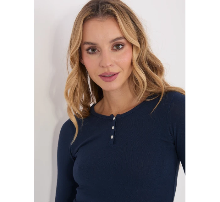 Blúzka WT BZ A1146.95 tmavomodrá