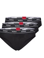 Dámske nohavičky 3ks 50469657 001 čierna Hugo Boss