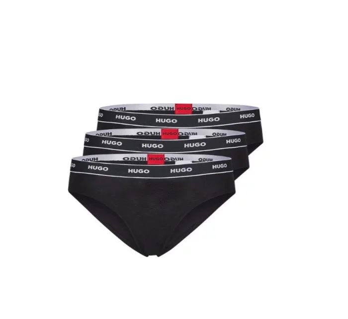 Dámske nohavičky 3ks 50469657 001 čierna Hugo Boss Dámske nohavičky 3ks 50469657 001 čierna Hugo Boss