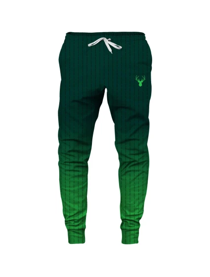 Pánské teplákové kalhoty SWPNPC model 20069592 zelené Aloha - Aloha From Deer