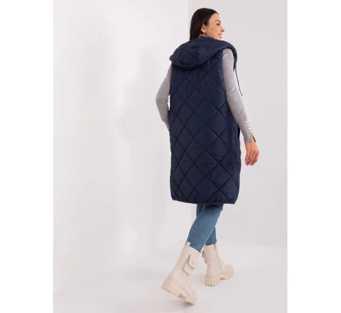 Dámska vesta D51160X80119A2 tmavomodrá - Sublevel Dámska vesta D51160X80119A2 tmavomodrá - Sublevel