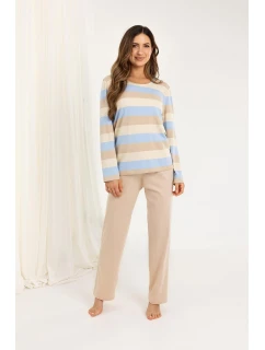 Dámske pyžamo Regina 726 long/r 2XL Z25/26