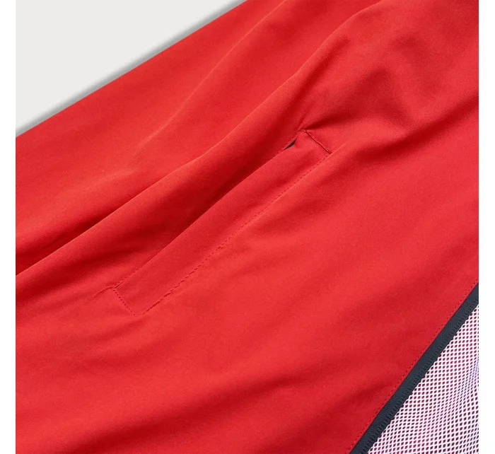 Letní červená dámská bunda s podšívkou model 17144698 - J.STYLE Letní červená dámská bunda s podšívkou model 17144698 - J.STYLE