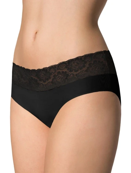 Dámske nohavičky hipster čierne - JULIMEX Dámske nohavičky hipster čierne - JULIMEX