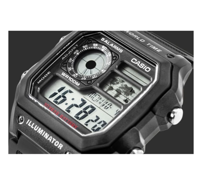 Pánske hodinky CASIO AE-1200WH-1AVDF + BOX Pánske hodinky CASIO AE-1200WH-1AVDF + BOX