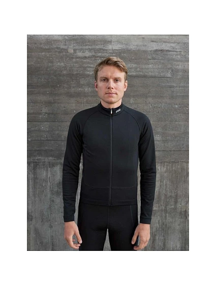 Cyklistická bunda POC M's Thermal Jacket, čierna Cyklistická bunda POC M's Thermal Jacket, čierna