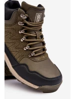 Dámské vysoké trekingové boty Big Star model 21637458 Velbloud - Big Star Shoes