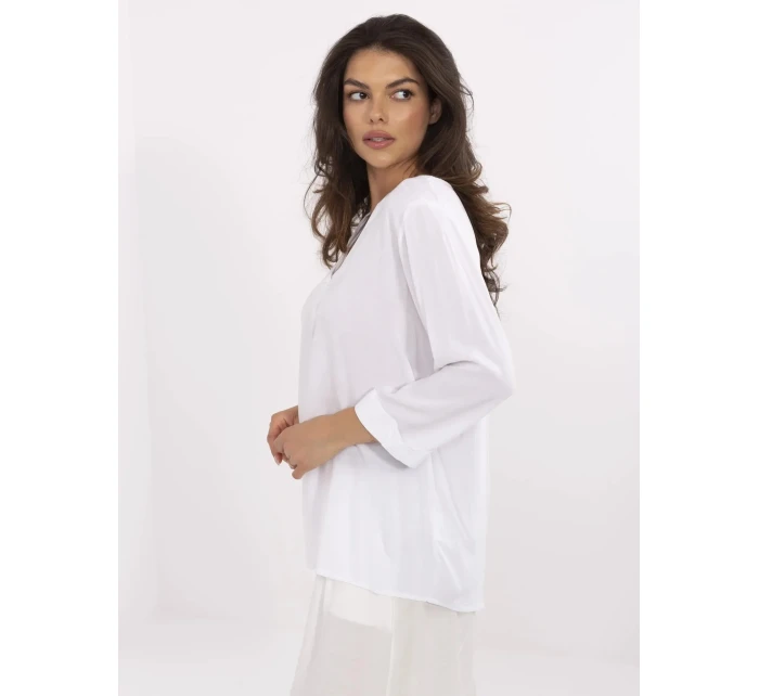 Blúzka D73761M11174B biela