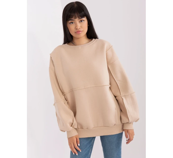 Bluza EM BL model 18741200 beżowy - FPrice Bluza EM BL model 18741200 beżowy - FPrice