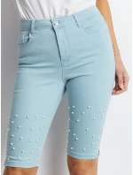 Spodnie model 21121713 mietowy - FPrice Spodnie model 21121713 mietowy - FPrice