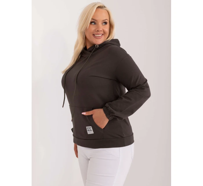 Mikina RV BL 8655 1.13X dark khaki