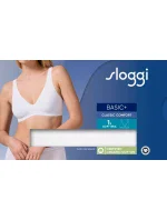 sloggi Basic+ Soft Bra - WHITE - SLOGGI WHITE - SLOGGI