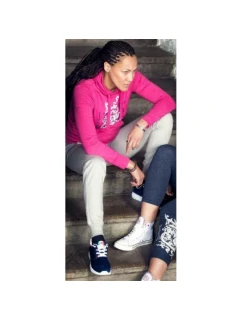 Dámské dlouhé kalhoty  tmavě modré model 21348621 - LEONE