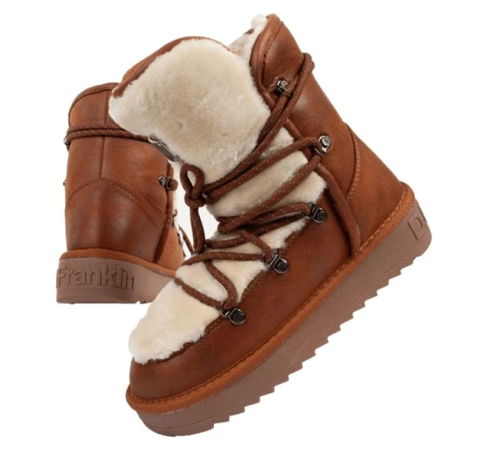 D.Franklin dámske zimné topánky [DFSH370005-CAME] dámske