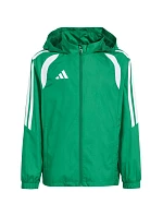 Detská bunda adidas Tiro 26 League Windbreaker, zelená, KT2427