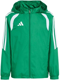 Detská bunda adidas Tiro 26 League Windbreaker, zelená, KT2427