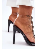 Vysoké Sandály D&A Černé model 21625839 - Boto Vysoké Sandály D&A Černé model 21625839 - Boto