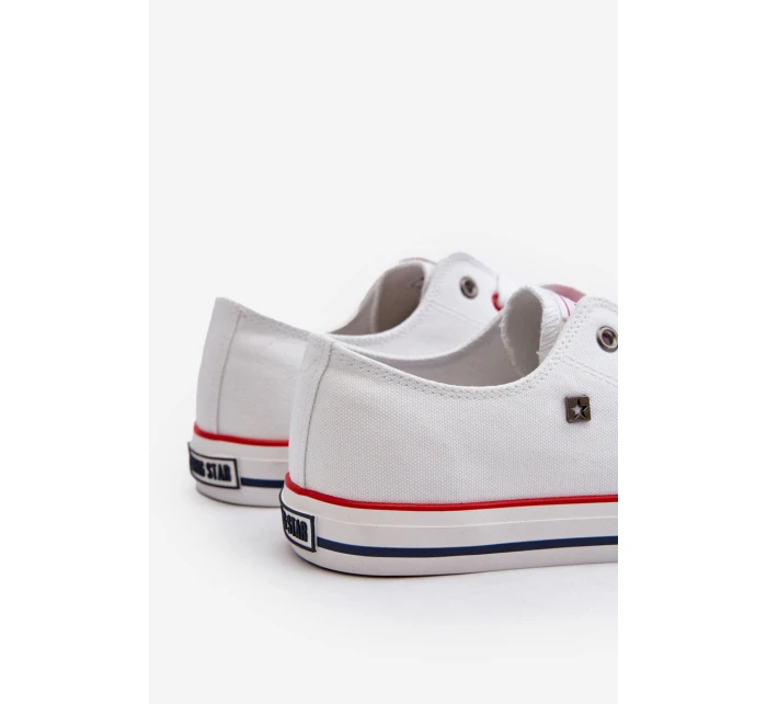 Trampki Męskie Big Star NN174301 HI-POLY SYSTEM Białe Trampki Męskie Big Star NN174301 HI-POLY SYSTEM Białe