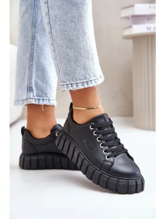 Zateplené dámské sneakersy Big Star model 21676113 Černé - Big Star Shoes