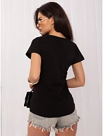 Tričko VI TS 034.06 čierne Tričko VI TS 034.06 čierne