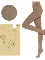 Dámske teplejšie pančuchy U88.000 Beige - Wola Lady
